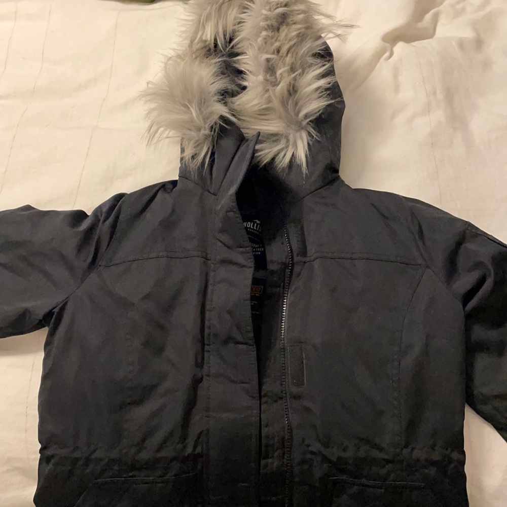 Hollister winter jacket! NEVER WORN!